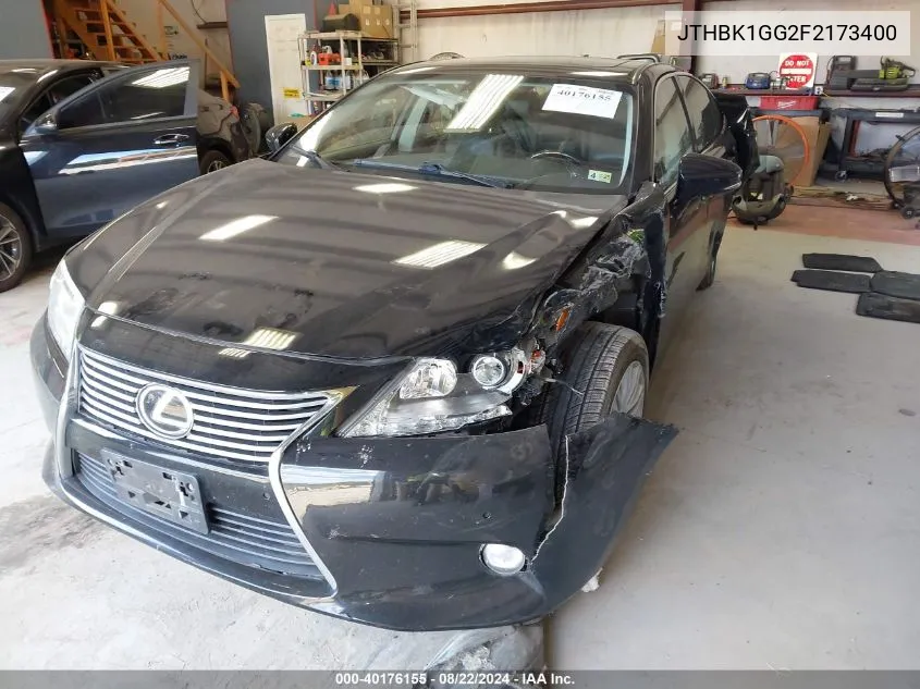 2015 Lexus Es 350 VIN: JTHBK1GG2F2173400 Lot: 40176155