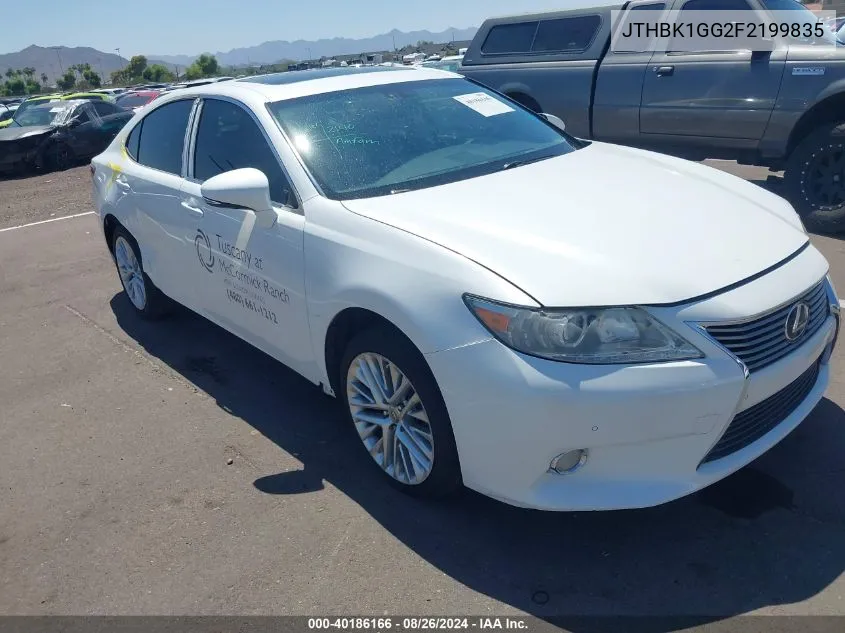 2015 Lexus Es 350 VIN: JTHBK1GG2F2199835 Lot: 40186166