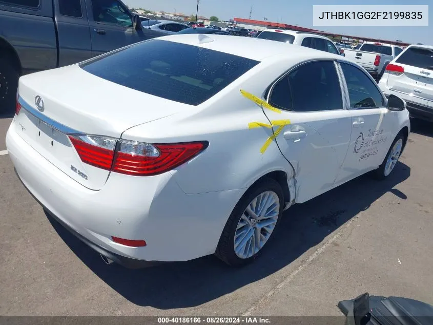 JTHBK1GG2F2199835 2015 Lexus Es 350