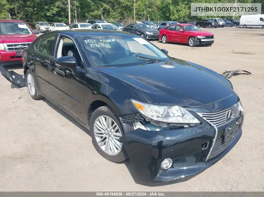 JTHBK1GGXF2171295 2015 Lexus Es 350