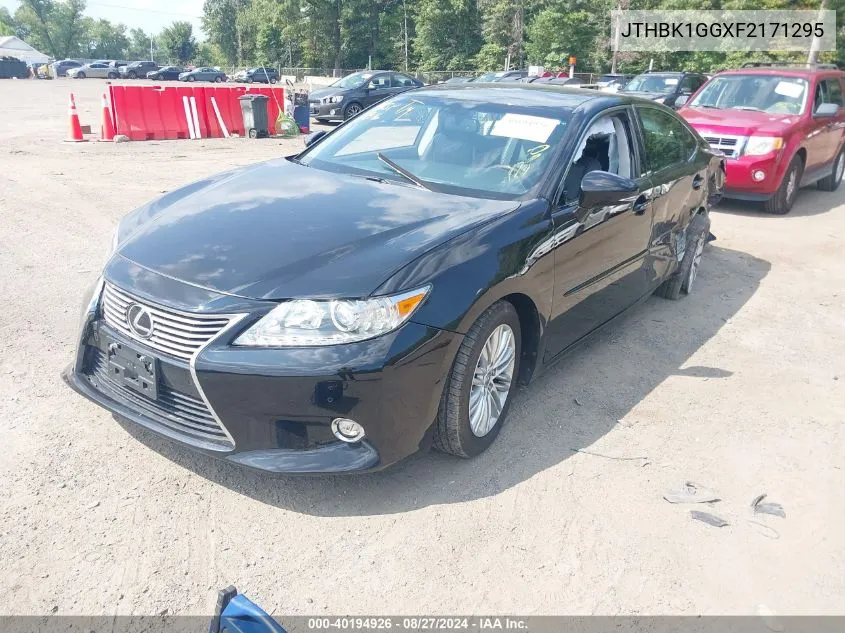 2015 Lexus Es 350 VIN: JTHBK1GGXF2171295 Lot: 40194926