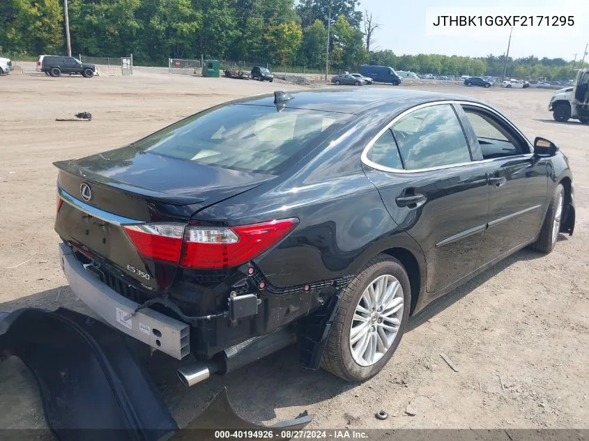 JTHBK1GGXF2171295 2015 Lexus Es 350