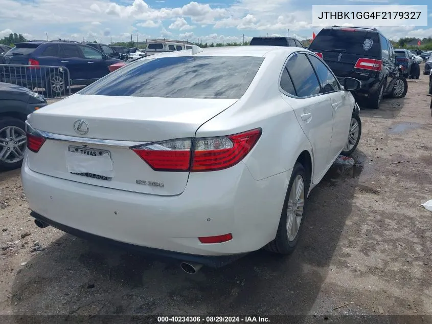 JTHBK1GG4F2179327 2015 Lexus Es 350