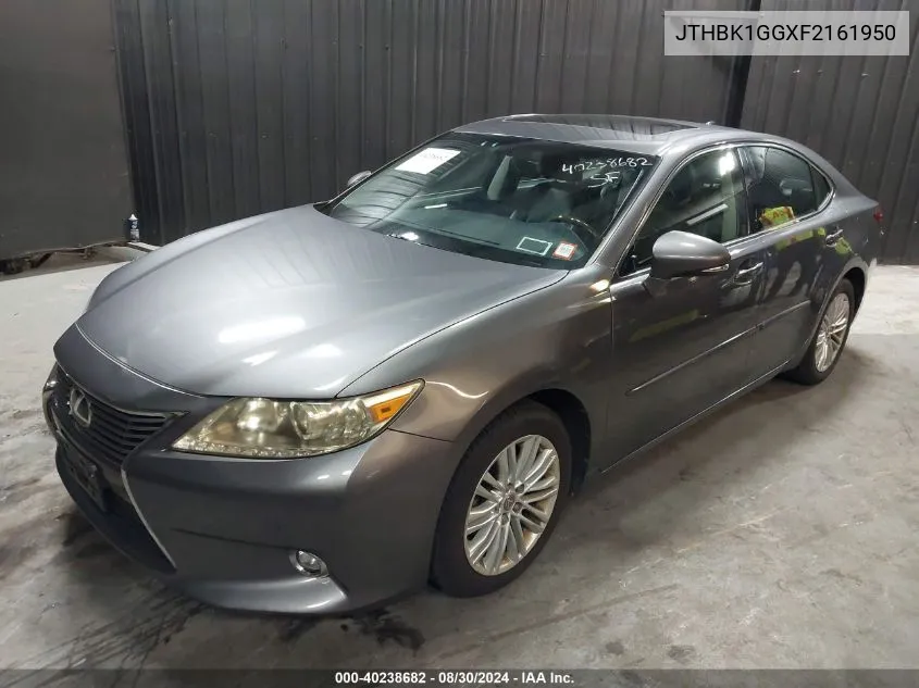 2015 Lexus Es 350 VIN: JTHBK1GGXF2161950 Lot: 40238682