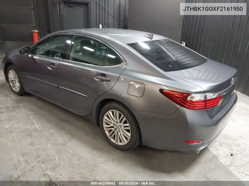 2015 Lexus Es 350 VIN: JTHBK1GGXF2161950 Lot: 40238682