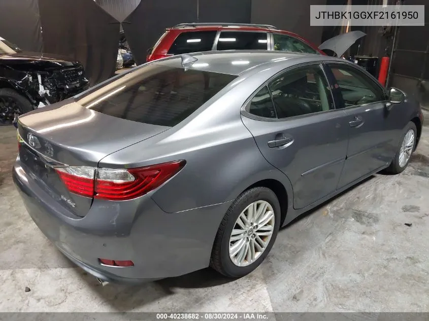 2015 Lexus Es 350 VIN: JTHBK1GGXF2161950 Lot: 40238682