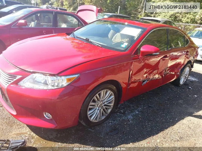 JTHBK1GG9F2183440 2015 Lexus Es 350