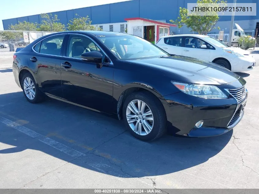 2015 Lexus Es 350 VIN: JTHBK1GG9F2157811 Lot: 40251938