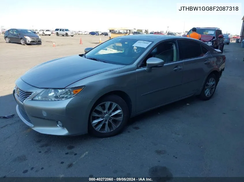 2015 Lexus Es 300H VIN: JTHBW1GG8F2087318 Lot: 40272060