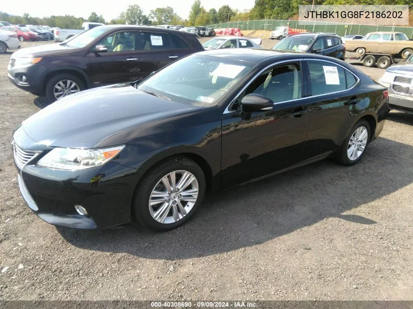 2015 Lexus Es 350 VIN: JTHBK1GG8F2186202 Lot: 40308690