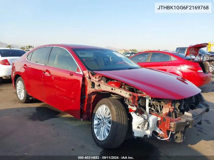 2015 Lexus Es 350 VIN: JTHBK1GG6F2169768 Lot: 40314552