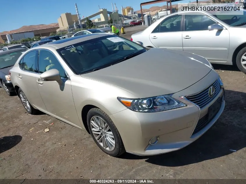 JTHBK1GG0F2162704 2015 Lexus Es 350