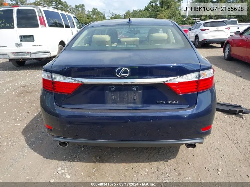 JTHBK1GG7F2155698 2015 Lexus Es 350