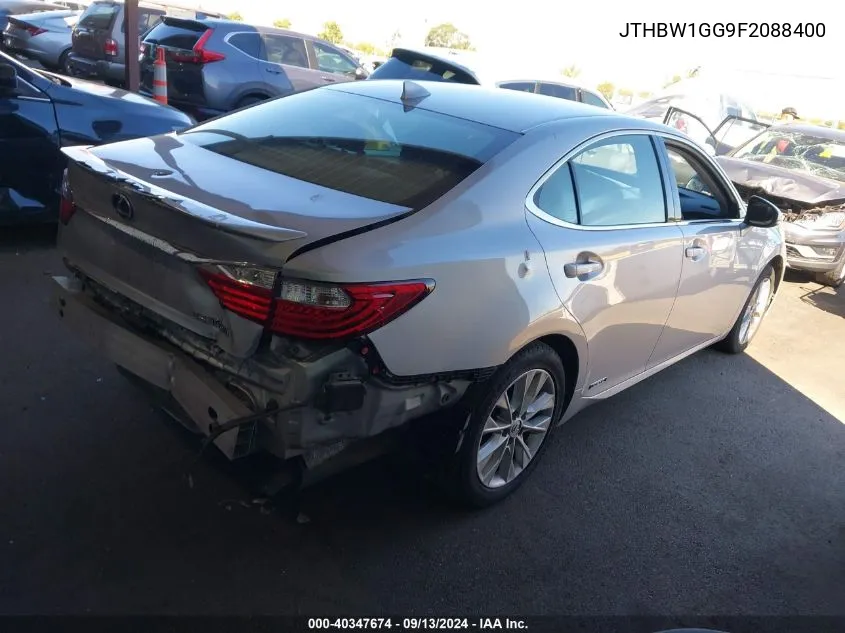 2015 Lexus Es 300H VIN: JTHBW1GG9F2088400 Lot: 40347674