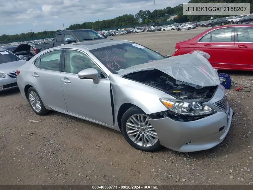 2015 Lexus Es 350 VIN: JTHBK1GGXF2158207 Lot: 40368773