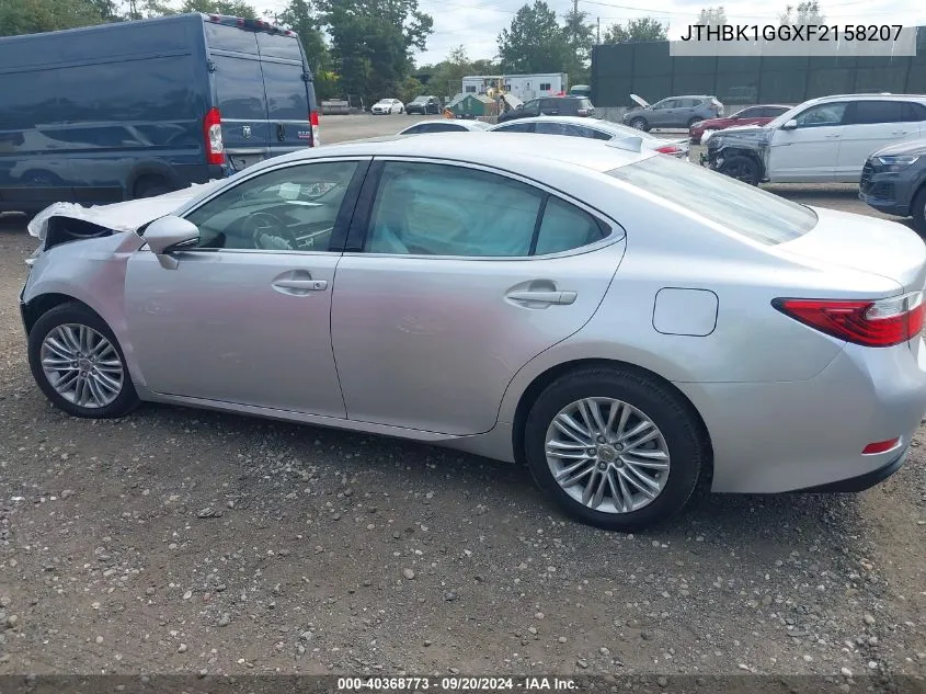 2015 Lexus Es 350 VIN: JTHBK1GGXF2158207 Lot: 40368773