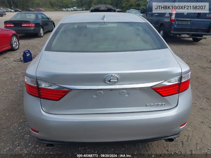 JTHBK1GGXF2158207 2015 Lexus Es 350