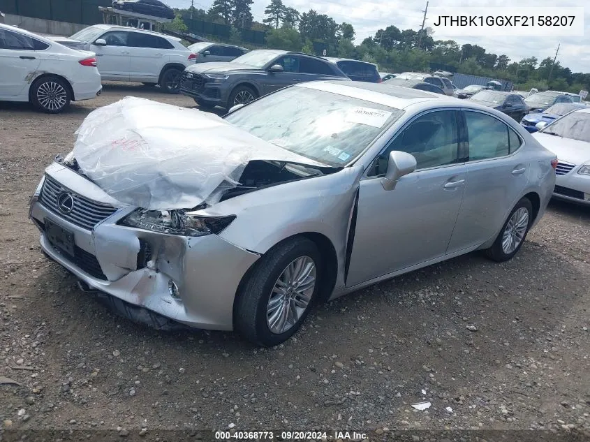 2015 Lexus Es 350 VIN: JTHBK1GGXF2158207 Lot: 40368773