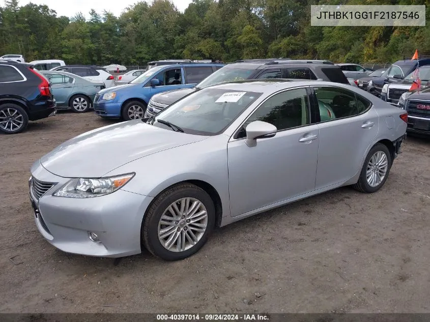 2015 Lexus Es 350 VIN: JTHBK1GG1F2187546 Lot: 40397014