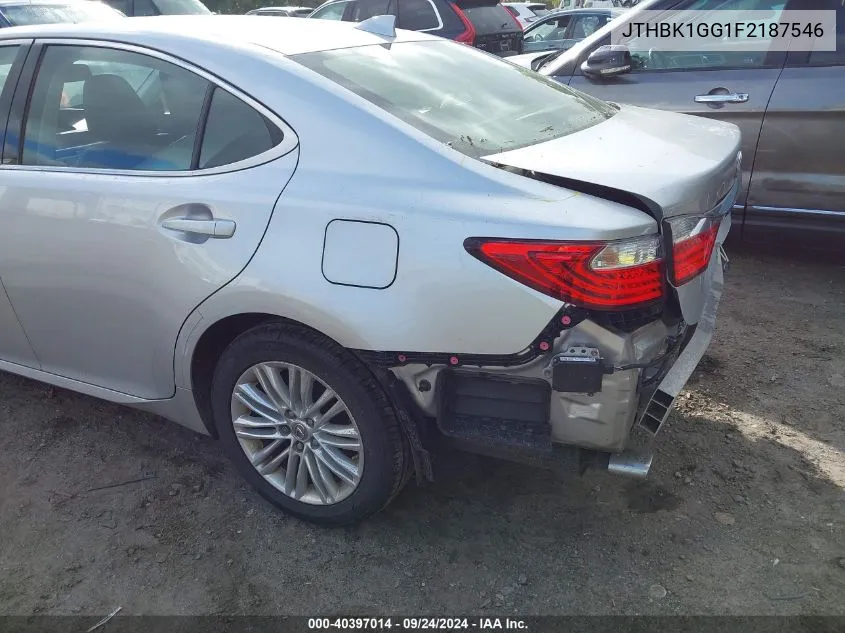 JTHBK1GG1F2187546 2015 Lexus Es 350