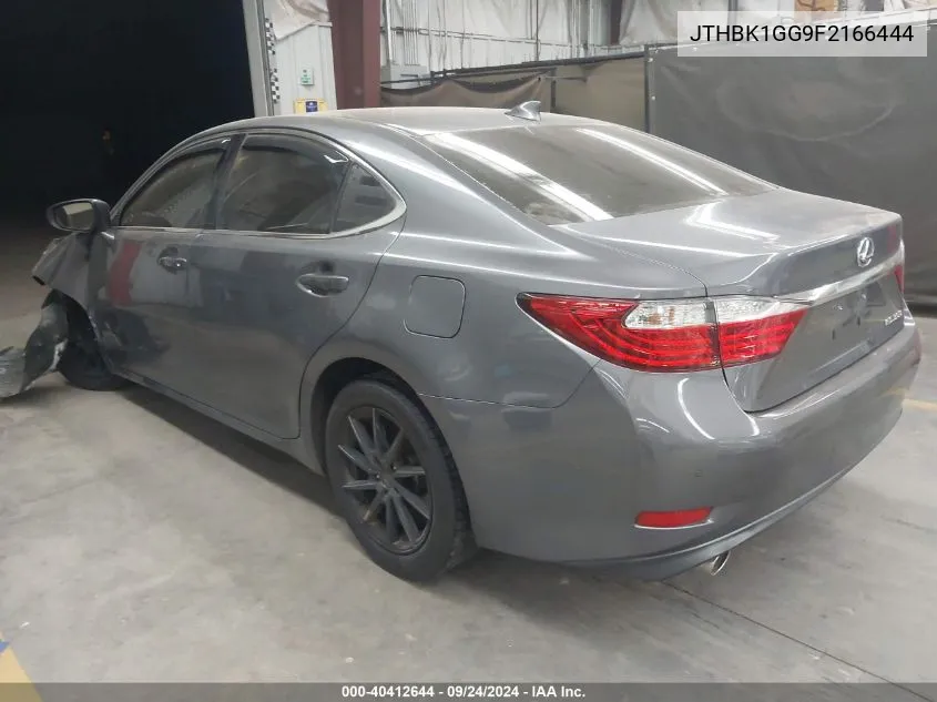 JTHBK1GG9F2166444 2015 Lexus Es 350