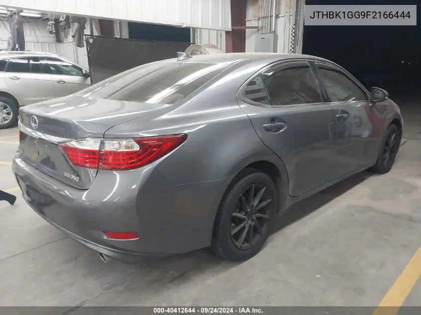 JTHBK1GG9F2166444 2015 Lexus Es 350