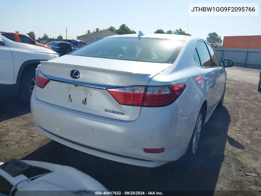 2015 Lexus Es 300H VIN: JTHBW1GG9F2095766 Lot: 40417622