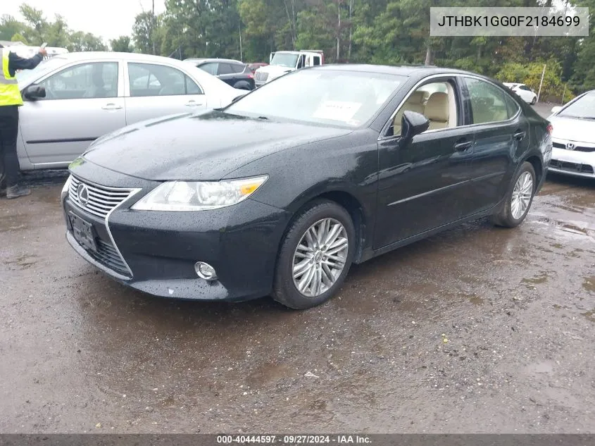 JTHBK1GG0F2184699 2015 Lexus Es 350 Crafted Line