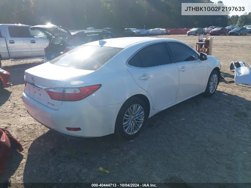 2015 Lexus Es 350 VIN: JTHBK1GG2F2197633 Lot: 40444713