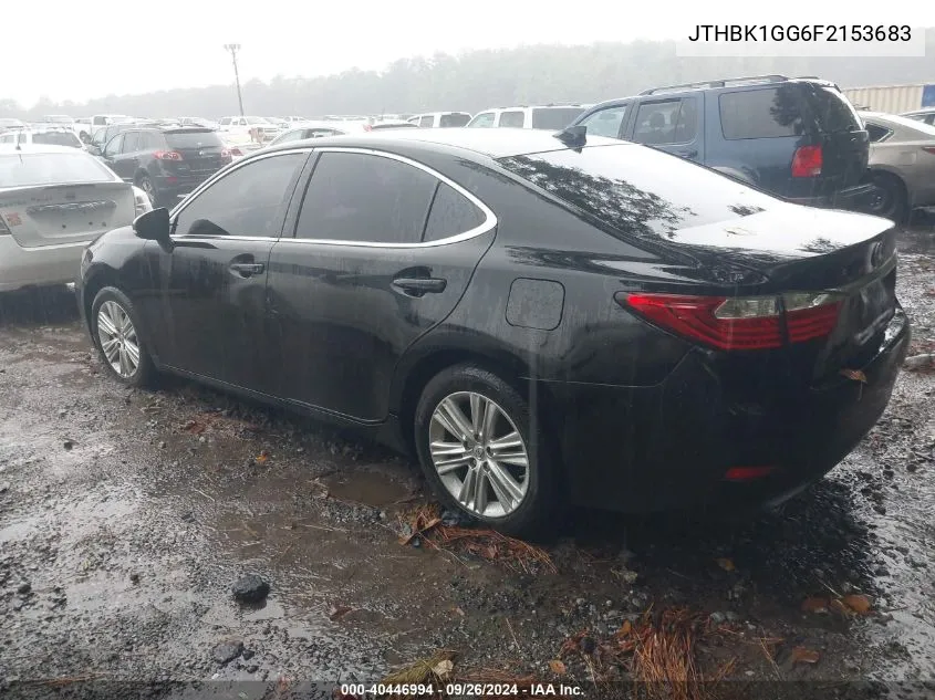 2015 Lexus Es 350 VIN: JTHBK1GG6F2153683 Lot: 40446994