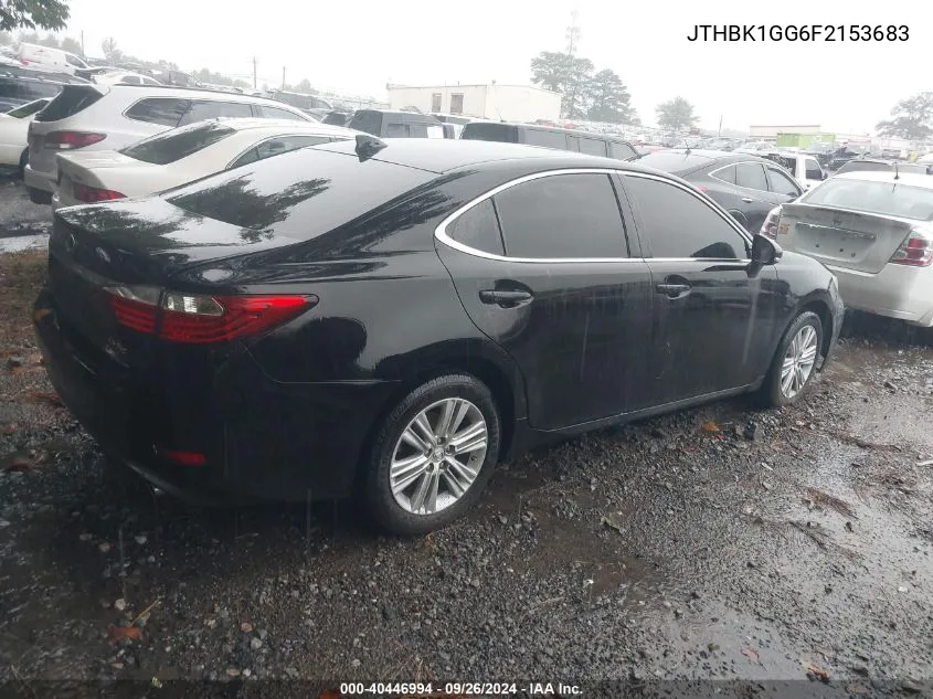 JTHBK1GG6F2153683 2015 Lexus Es 350