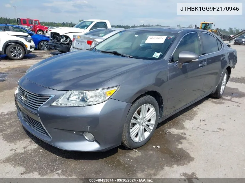 JTHBK1GG9F2170946 2015 Lexus Es 350