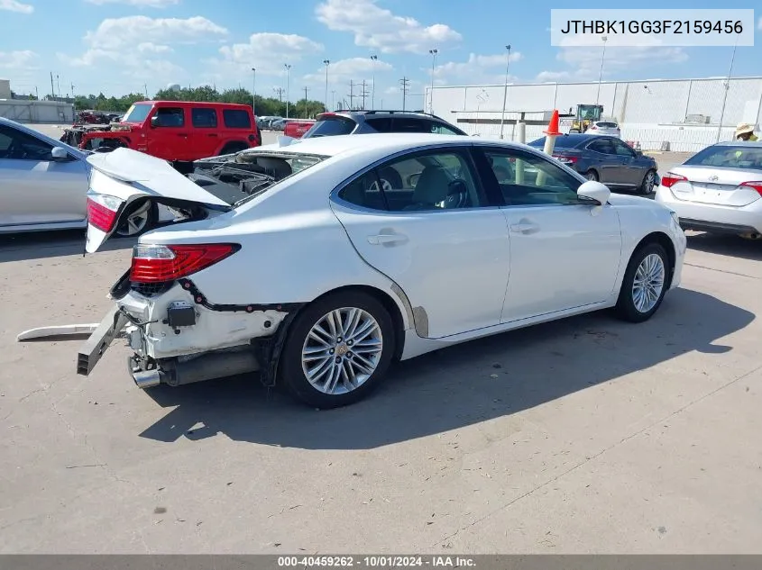 2015 Lexus Es 350 VIN: JTHBK1GG3F2159456 Lot: 40459262