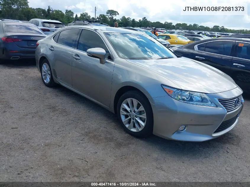 2015 Lexus Es 300H VIN: JTHBW1GG8F2081373 Lot: 40477416