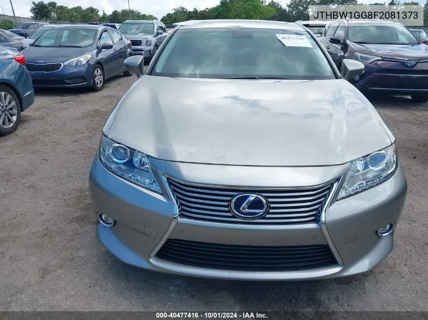 JTHBW1GG8F2081373 2015 Lexus Es 300H