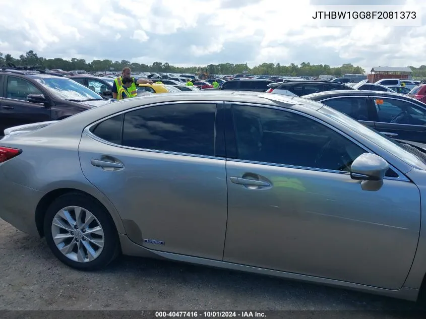 JTHBW1GG8F2081373 2015 Lexus Es 300H