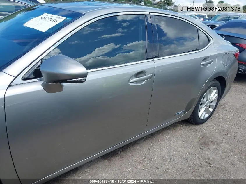 JTHBW1GG8F2081373 2015 Lexus Es 300H