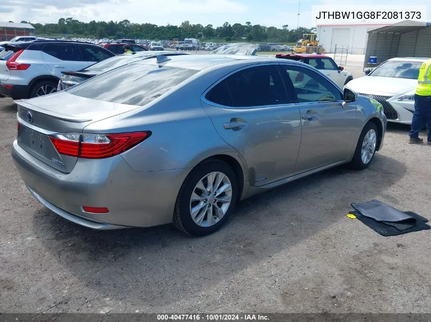 JTHBW1GG8F2081373 2015 Lexus Es 300H