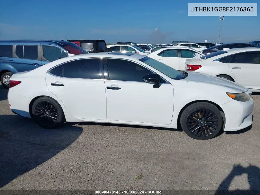 JTHBK1GG8F2176365 2015 Lexus Es 350 Crafted Line