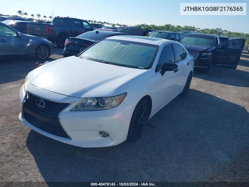 JTHBK1GG8F2176365 2015 Lexus Es 350 Crafted Line