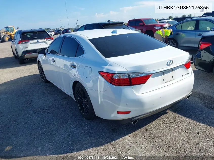 JTHBK1GG8F2176365 2015 Lexus Es 350 Crafted Line