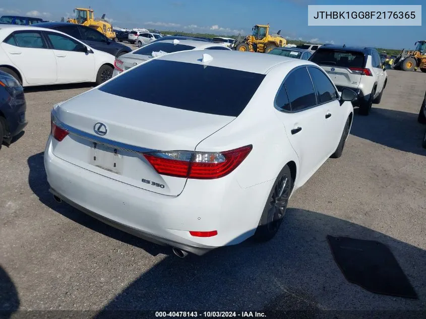 JTHBK1GG8F2176365 2015 Lexus Es 350 Crafted Line