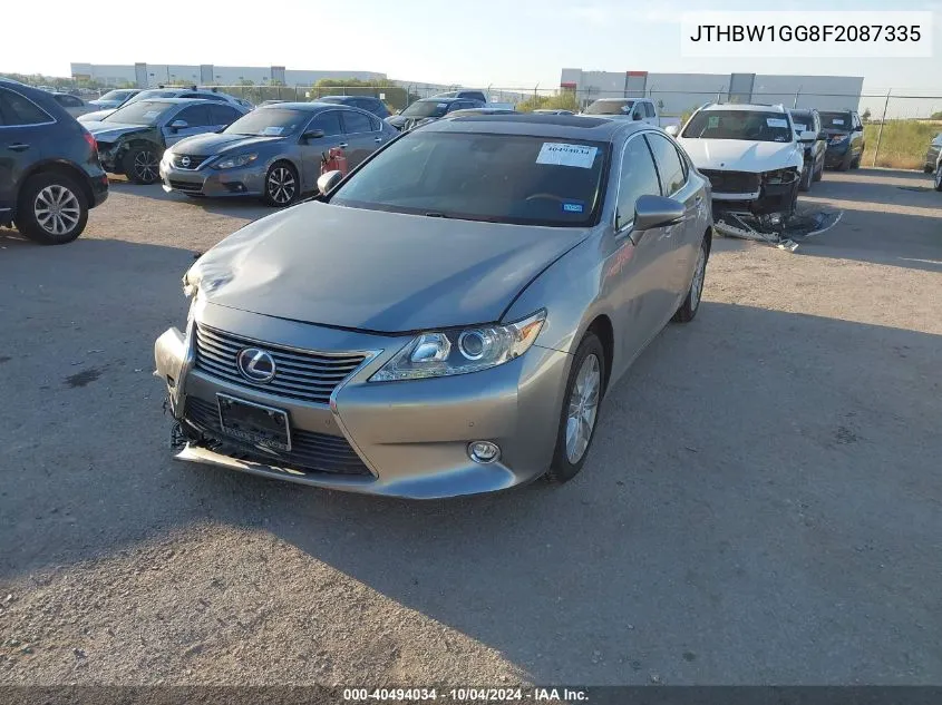 JTHBW1GG8F2087335 2015 Lexus Es 300H