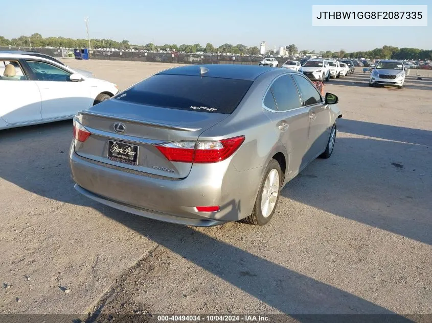 JTHBW1GG8F2087335 2015 Lexus Es 300H