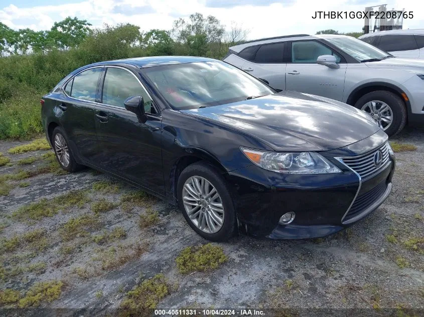 2015 Lexus Es 350 VIN: JTHBK1GGXF2208765 Lot: 40511331