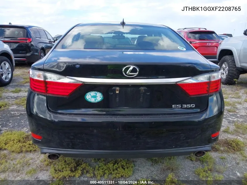 JTHBK1GGXF2208765 2015 Lexus Es 350