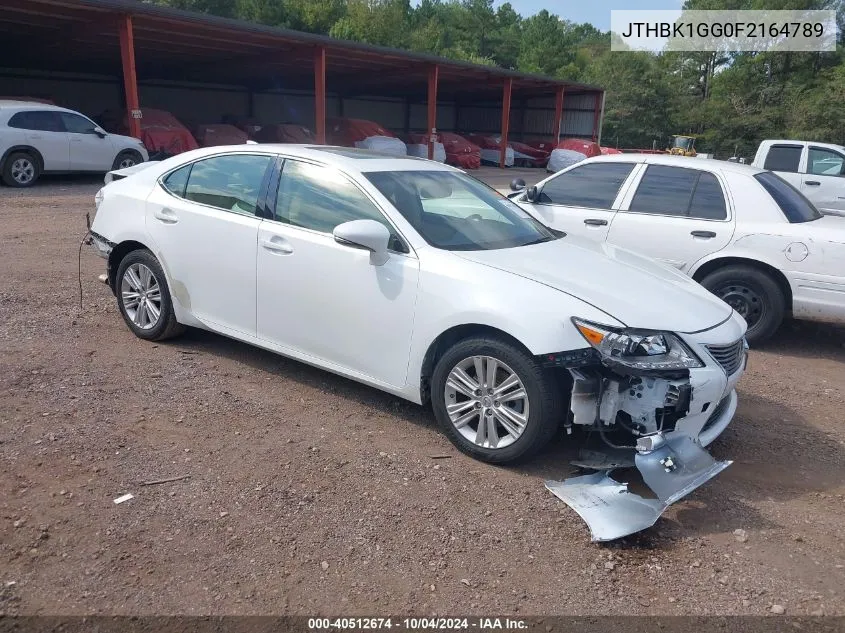 2015 Lexus Es 350 VIN: JTHBK1GG0F2164789 Lot: 40512674