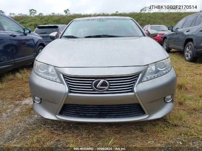 2015 Lexus Es 350 VIN: JTHBK1GG2F2170514 Lot: 40534562