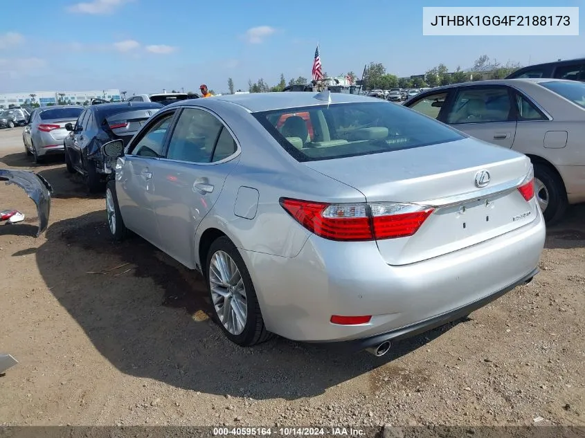 2015 Lexus Es 350 VIN: JTHBK1GG4F2188173 Lot: 40595164