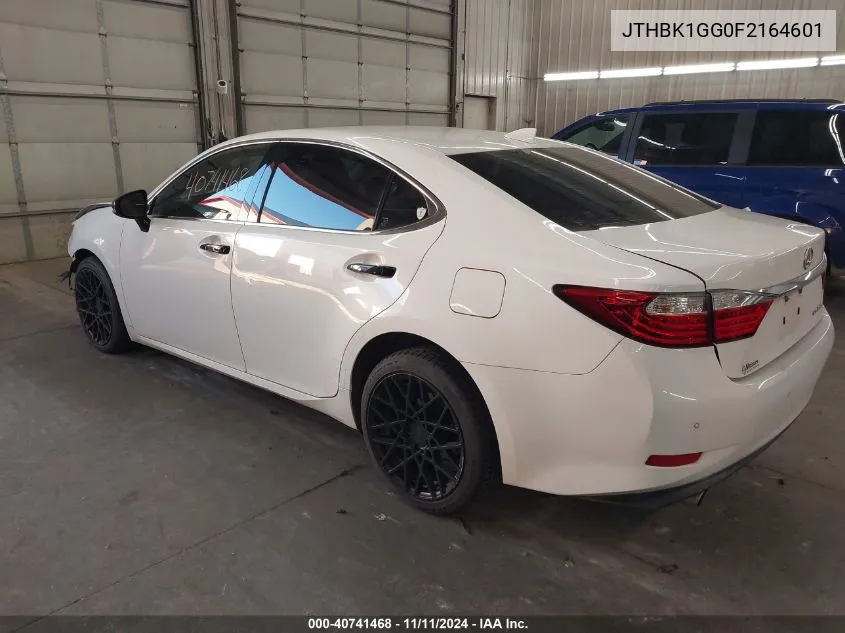 2015 Lexus Es 350 Crafted Line VIN: JTHBK1GG0F2164601 Lot: 40741468